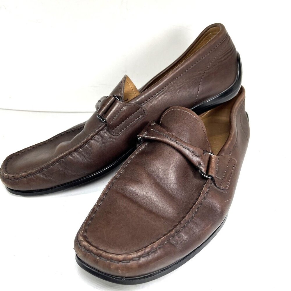 Tod’s Men’s Brown Leather Driving Loafers-US 8.5-EU 41-42 (Marked UK/Italian 7)
